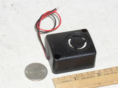 NEW MEGATRONIX 3994 YELP DUAL TONE 12V CAR ALARM LOUD 110DB PIEZO HORN SONALERT