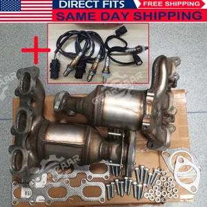 Catalytic Converter Set w/Upstream,Downstream Sensor For 2013-2019 Ford Explorer - Picture 1 of 22