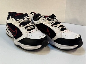 Scarpe da allenamento Nike Air Monarch IV uomo taglia 13 sneakers pelle bianco stringate - Foto 1 di 17