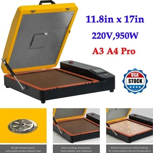 DTF Oven A3 A4 Pro DTF Oven Curing Transfer Drawer Model With Smoke Filter - Picture 1 of 11