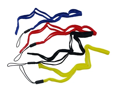 Lote de 4 cordones de cámara para usar con cámaras digitales y teléfonos celulares de lona NOS Foto 1 de 4