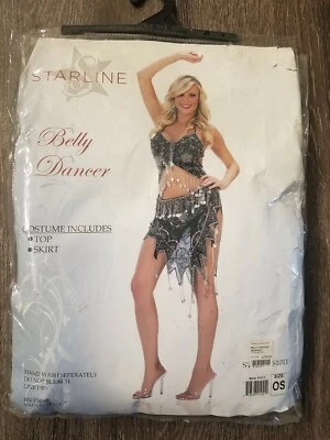 Disfraz de Bailarina del Vientre G Starline Adulto con Color Dorado Halloween Talla S Foto 1 de 4