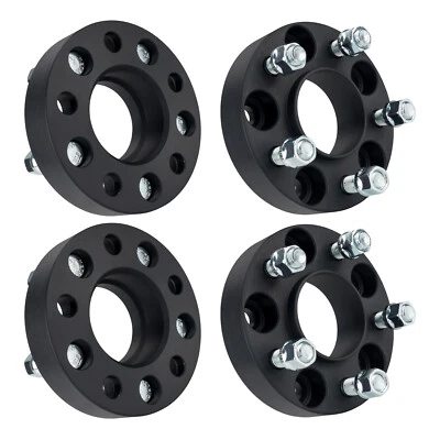 4 espaciadores de rueda centrados en el cubo 1,25""-5x115 M14x1,5 71,5 mm para Chrysler 300 05-22 Foto 1 de 4