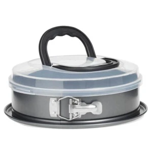 Kuchenform mit Deckel und Griff, Ø 26 cm, Metall - Secret de Gourmet - Bild 1 von 1