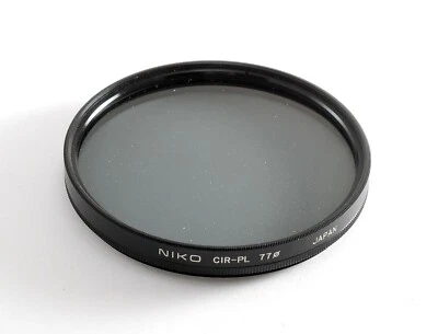 NIKO 77mm  Cir-PL 77mm Filter ( Circular Polarizer ) Japan Used - Image 1 of 3