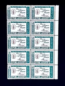 US Stamp Block of 10 -1960 Liberty or Death 4c Sn 1144 Mint NG r25 - Picture 1 of 2