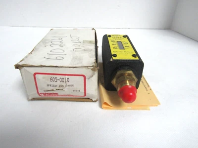 SCHRADER BELLOWS 605-0010 VERTI-SCALE HYDRAULIC GAUGE - Image 1 of 4