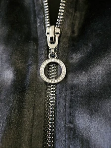 VICTORIA'S SECRET Velour Diamante Full-Zip Track Jacket Never Been Worn - Picture 1 of 8