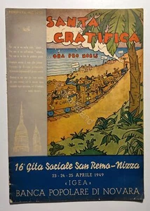 Igea Banca di Novara - Santa Gratifica - XVI Gita Sociale Sanremo - Nizza 1949 - Picture 1 of 3