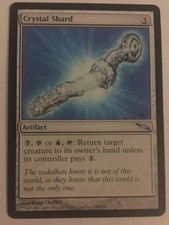 Crystal Shard Light Play Magic Card Mirrodin MTG TCG