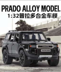 1/32 Toyota 2024 PRADO Land Cruiser Aleación Coche Modelo Diecast Metal Todoterreno Juguete - Imagen 1 de 27