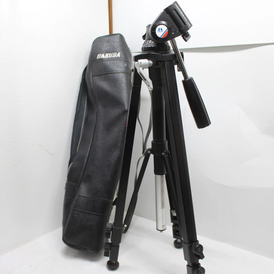 Hakuba HLB-3S & PH-L1  Camera Tripod Set W/ Bag - Image 1 of 4