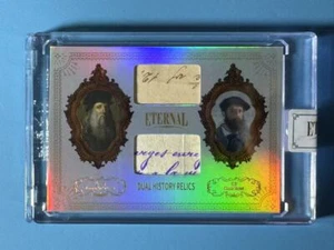 Leonardo da Vinci 2024 Eternal Cuts World 35/50 Dual History Relics - Picture 1 of 3