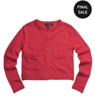 IMOGA Long Sleeve Cardigan Red Kid Size4 - Image 1 of 3