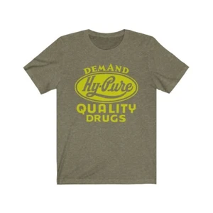 Camiseta publicitaria vintage de Hy-Pure Quality Drugs - Imagen 1 de 3