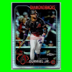 Topps Chrome 2024 Lourdes Gurriel Jr #59 Prism Refractor - Arizona Diamondbacks - Picture 1 of 2