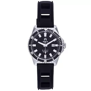 Shield Reef Armbanduhr mit Datum - schwarz - Bild 1 von 3