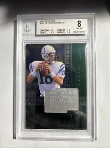 1998 Peyton Manning SPX Finite #287 Rookie BGS 8 NM-MT RC - Bild 1 von 3