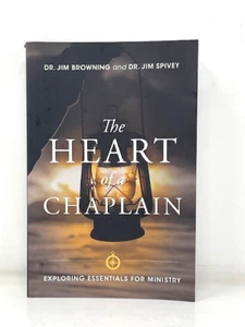 The Heart of a Chaplain by Dr Jim Browning Autographed - Picture 1 of 4