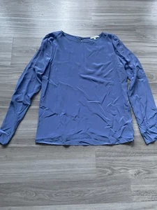 Seiden Bluse Patrizia Pepe Hellblau ,Gr. L, wie neu, nur 2 Mal getragen - Bild 1 von 5