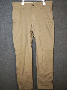 Columbia Omni-Shade Hiking Pants Men’s 32x42 Tan Stretch Lightweight Outdoor - Picture 1 of 4