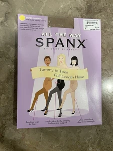 All The Way Span Super Control Strumpfhose Nude 1 Größe B Transparent Body Shaper Unterstützung - Bild 1 von 2