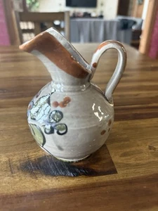 Tonala Mexican Pottery Miniature Pitcher Vintage - Picture 1 of 6