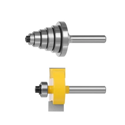 Router Bit Set Suitable for MDF, solid wood, particle board, and plywood - Image 1 of 4
