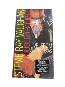 Stevie Ray Vaughan & Double Trouble Live From Austin Texas VHS Sealed 19V 50130 - Imagen 1 de 6