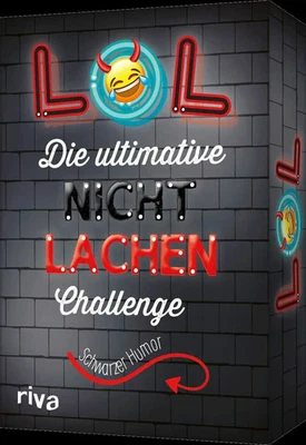 RIVA VERLAG LOL - Die ultimative Nicht-lachen-Challenge - Schwarzer Humor | Deutsch | Spiel