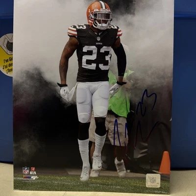 Foto firmada autografiada por Joe Haden de 11x14 Foto 1 de 2