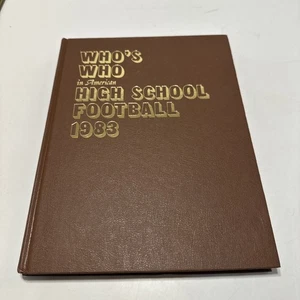 Who’s Who In American High School Football 1983 Hardcover Book - Picture 1 of 8
