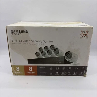 Nuevo sistema de video seguridad Samsung Full HD SDH-B74081 Foto 1 de 4