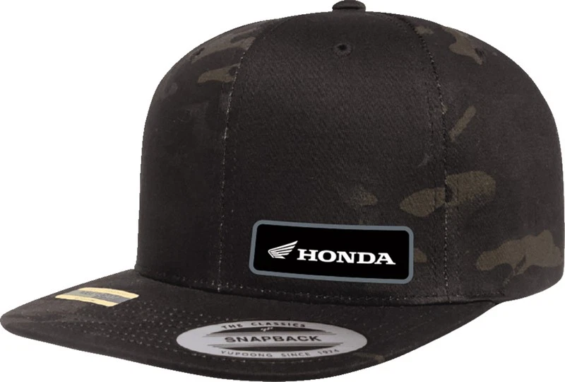 FX Honda Snapback Hat Camo Black 27-86304 - Image 1 of 1