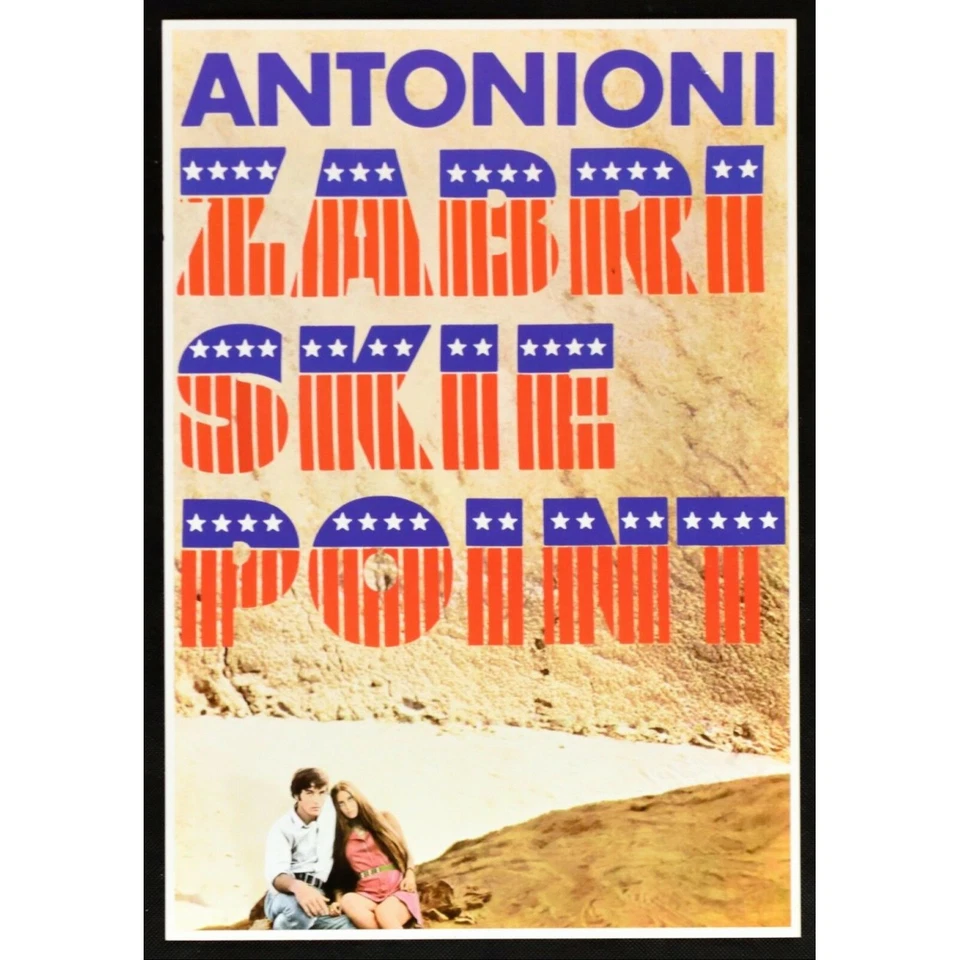 Plakat Zabriskie Point Michelangelo Antonioni Blow Up Kino Werbeplakat CAT3 - Bild 1 von 1