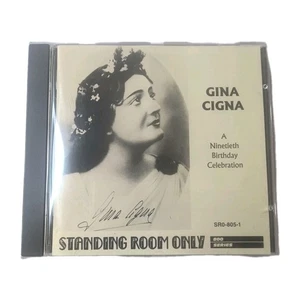 Gina Cigna - Ninetieth Birthday Celebration - Standing Room Only Opera Music CD - Bild 1 von 5