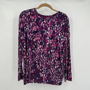 Chicos Damen Kleid Größe 3 US XL Abstraktes Muster Stretch Strick Reise Style - Bild 1 von 7