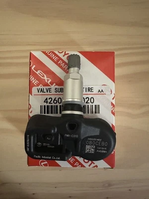 42607-06020 42607-52020 TPMS TIRE PRESSURE SENSOR PMV-C010 For Toyota Lexus - Image 1 of 3