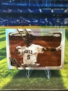 2021 Topps Chrome Sepia Refractor Albert Pijols #102 Los Angeles Angels - Picture 1 of 2