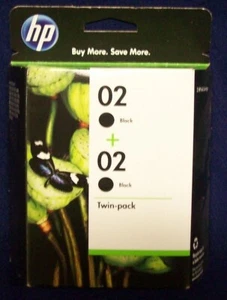 HP OEM TINTE 02 DOPPELPACK SCHWARZ - Bild 1 von 1