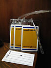 British Caledonian Airlines Vintage Playing Card Luggage Tags (3) - Bcc Br Set