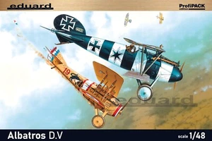 Kit caccia EDUARD 1/48 ALBATROS D.V ProfiPACK edizione 8113 WWI - Foto 1 di 12