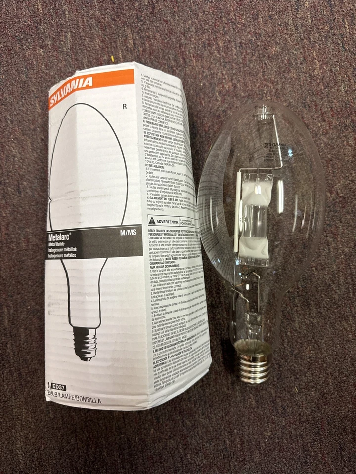 Sylvania M400/U/ED37 Metalarc E39 MOGUL BASE CLEAR 64036-0 - Image 1 of 1