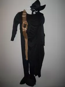 Rubie's Child Size M(7-8) DC Comics Dark Knight Batman Muscles Mask Belt Costume - Picture 1 of 4