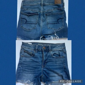 American Eagle Größe 6 hoher Bund Shortie Next Level Stretch Jeansshorts - Bild 1 von 7