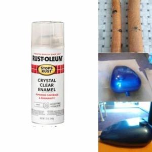 12 OZ PROTECTIVE ENAMEL SPRAY Paint Gloss Crystal Clear Finish Coat Rust-Oleum - Picture 1 of 12