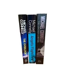 Michael Connelly Books Bundle 3 Harry Bosch Detective Crime Fiction Books - Foto 1 di 5