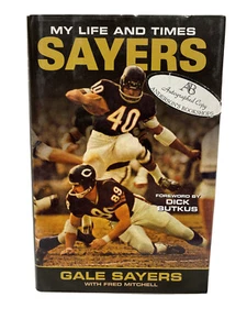 GALE SAYERS handsigniert signed MY LIFE AND TIMES SAYERS Buch AUTO Chicago Bears - Bild 1 von 12