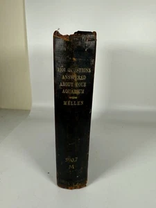 1001 Questions Answered About Your Aquarium By Ida Mellen Hard Cover 1st Ed 1935 - Picture 1 of 22