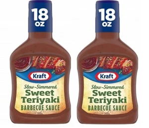 Kraft Sweet Teriyaki Barbecue Sauce 2 Pack - Picture 1 of 2